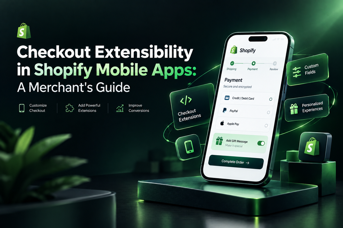 Checkout Extensibility in Shopify Mobile Apps: A Merchant's Guide
