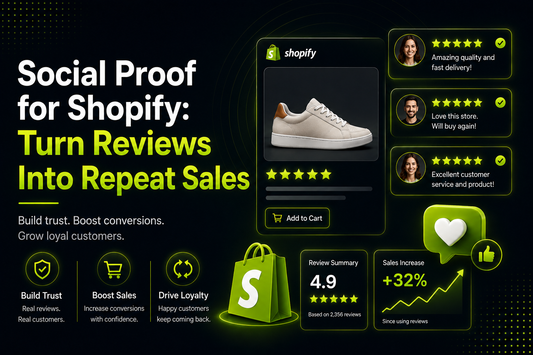 Social Proof for Shopify: Turn Reviews Into Repeat Sales