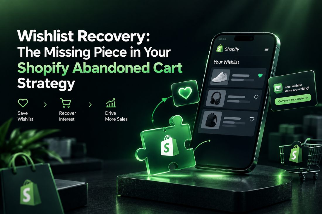 Wishlist Recovery: The Missing Piece in Your Shopify Abandoned Cart Strategy
