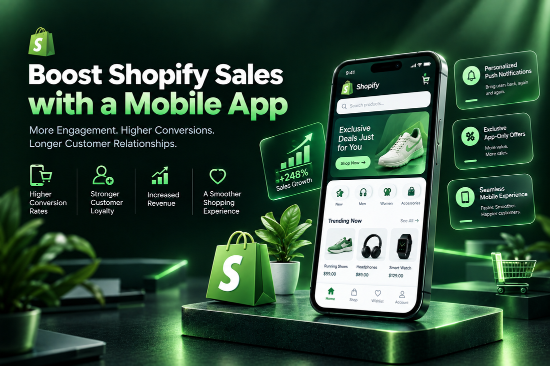 Boost Shopify Sales with a Mobile App