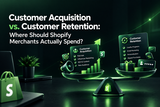 Customer Acquisition vs. Customer Retention: Where Should Shopify Merchants Actually Spend?