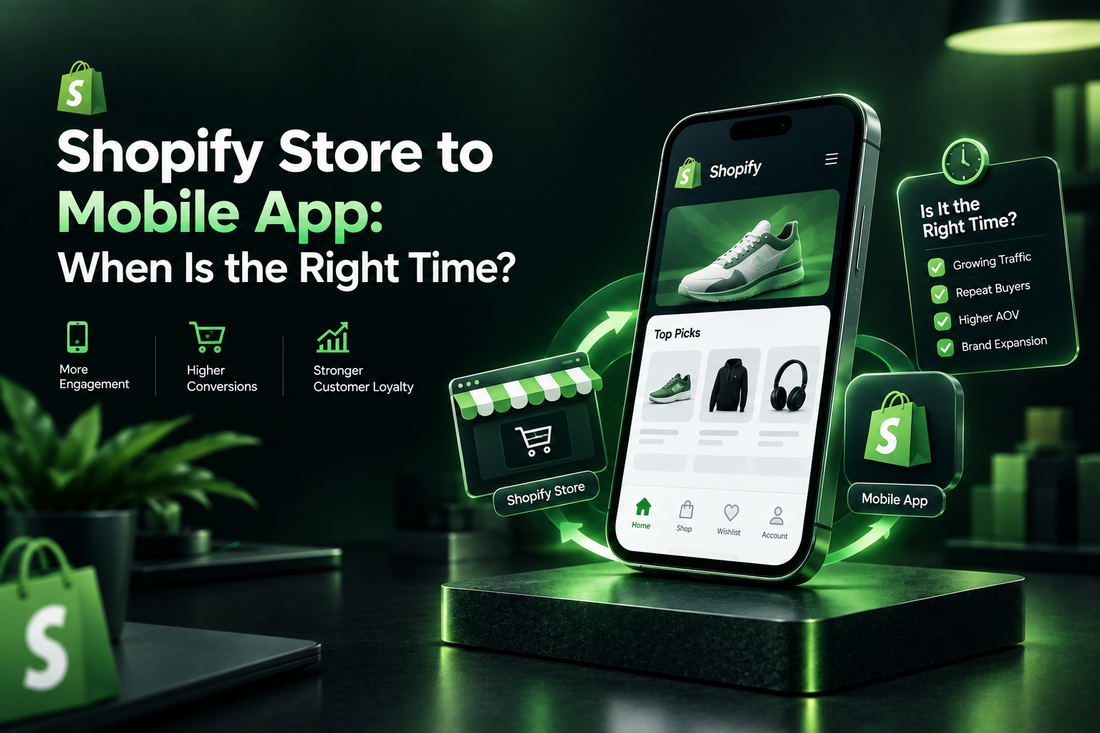 Shopify Store to Mobile App: When Is the Right Time?